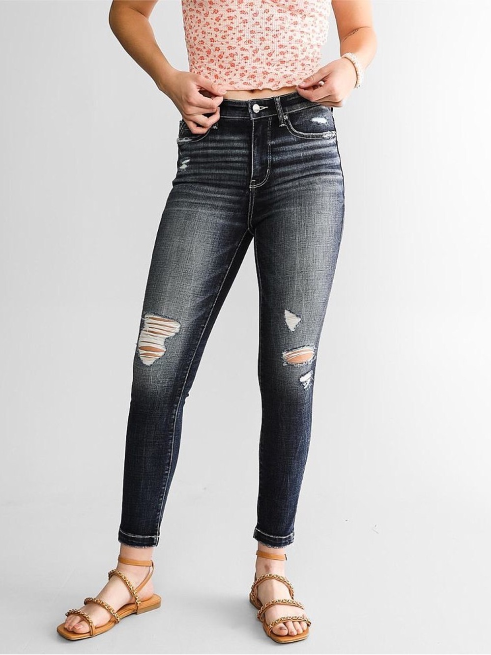 Buckle Black Fit No. 75 Skinny Stretch Jeans size 26